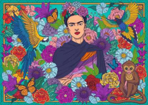 Frida Kahlos Paradies: Papageien, Affen und Blüten