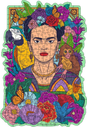 Ravensburger-Puzzle 300 Teile: Frida Kahlo - Holzpuzzle