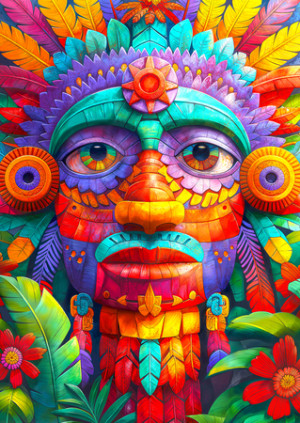 Florales Totem