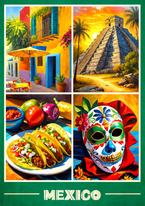 Enjoy Puzzle-Puzzle 1000 Teile: Mexico