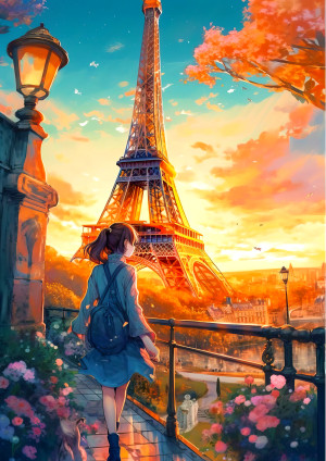 Enjoy Puzzle-Puzzle 1000 Teile: Parisian Wanderlust