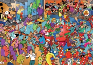 Goliath-Puzzle 1000 Teile: That ́s Life: TV Studio