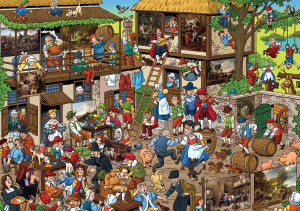 Goliath-Puzzle 1000 Teile: That ́s Life: Jan Steen