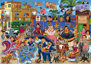 Goliath-Puzzle 1000 Teile: That ́s Life: Frida Kahlo