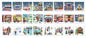 Städtischer Weihnachtsmarkt - Adventskalender