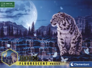 Clementoni-Puzzle 1000 Teile: Der weiße Tiger