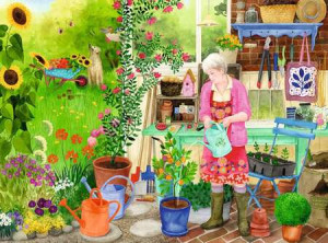 Gartenarbeit
