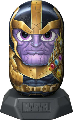 Ravensburger-Puzzle 54 Teile: Marvel Hylkies|Thanos - 3D Puzzle