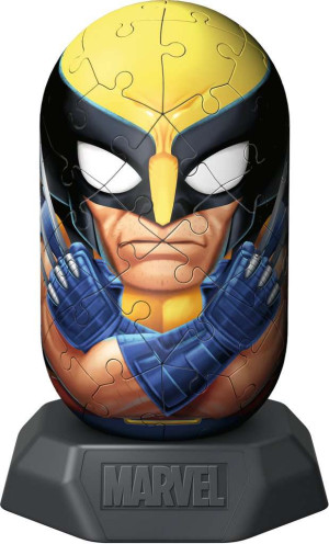 Ravensburger-Puzzle 54 Teile: Marvel Hylkies|Marvel Wolverine - 3D Puzzle