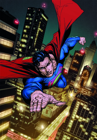 DC Superman - Flug über Metropolis