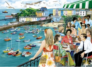Mittags in Tenby