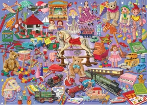 Gibsons-Puzzle 1000 Teile: Nostalgische Spielwaren