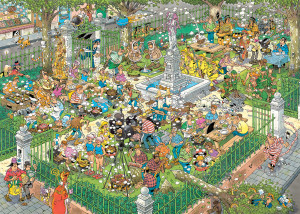 Jumbo-Puzzle 1000 Teile: Jan van Haasteren|Grillparty