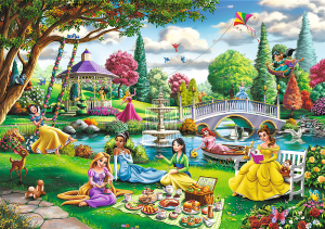 Trefl Puzzle-Puzzle 1000 Teile: Disney|Picknick mit den Prinzessinnen