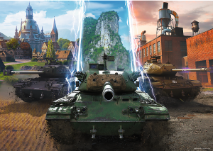 Trefl Puzzle-Puzzle 500 Teile: World of Tanks|Panzer in Kampfbereitschaft