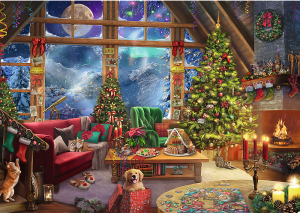 Trefl Puzzle-Puzzle 500 Teile: Erinnerungen an Weihnachten (2x500 Teile)