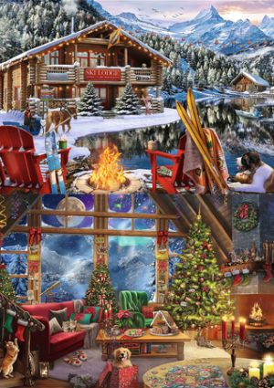 Erinnerungen an Weihnachten (2x500 Teile)
