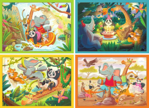 Ravensburger-Puzzle 35 Teile: Speedy Puzzle|Tiere