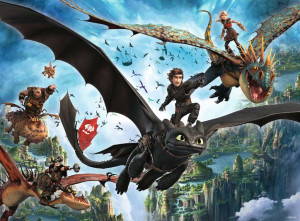 Ravensburger-Puzzle 150 Teile: Dragons|Drachen und Helden