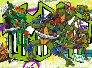 Ravensburger-Puzzle 200 Teile: TMNT|Die unbesiegbaren Turtles!