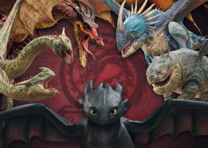 Schmidt-Spiele-Puzzle 1000 Teile: Drachenzähmen leicht gemacht|Dragons are Real