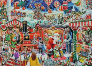 Ravensburger-Puzzle 1000 Teile: Nostalgischer Weihnachtsmarkt (Limited Edition No.29)