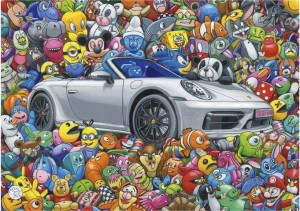 Dinotoys-Puzzle 500 Teile: Nostaglische Spielzeugwelten