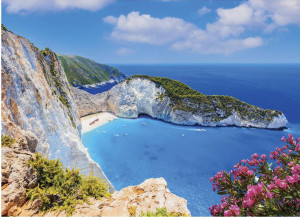 Dinotoys-Puzzle 1000 Teile: Urlaub in Griechenland
