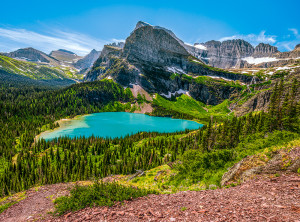 Castorland-Puzzle 3000 Teile: Grinnell Lake in Montana, USA