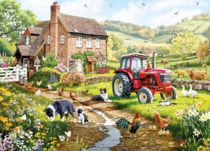 Gibsons-Puzzle 500 Teile: Auf der Macneil Farm (500XL)