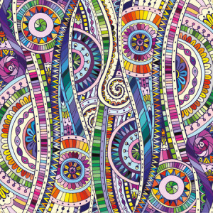 Geometrisches Mosaik