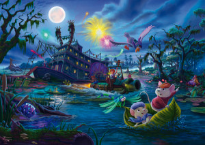 Disney - Bernard und Bianca, Kinkade