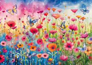 Mohnblumenwiese