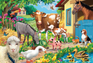 Bauernhof Tiere
