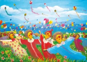 Vogelscheuchen-Karneval