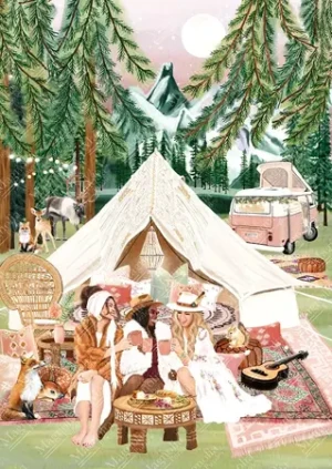 Campen in der Wildnis