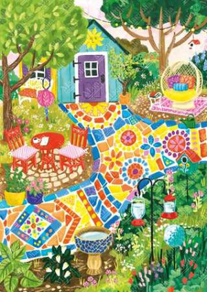 Gartenmosaik