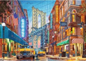 Blick auf die Manhattan Bridge