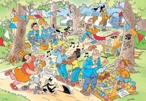 Jan van Haasteren - Junior: Fröhlicher Flohmarkt