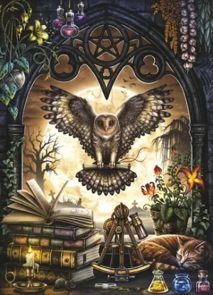 Mystische Eule