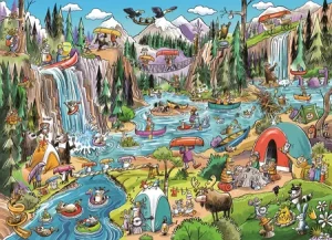 Doodletown - Verrückter Wasserfall