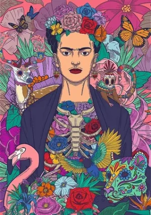 Blühende Seele, Frida Kahlo