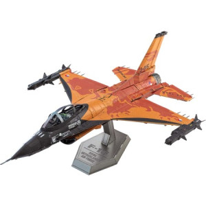Metal Earth - F-16 Fighting Falcon Royal Netherlands Air Force - 3D Metall Puzzle