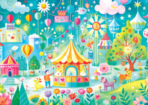 Bunte Stadt