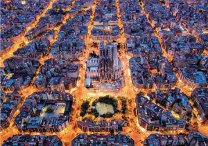 Barcelona von oben