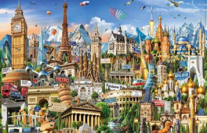 Symbole Europas – Miniaturpuzzle