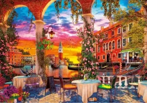 Romantischer Abend in Venedig
