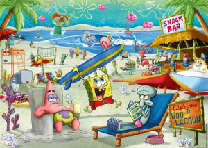 SpongeBob Schwammkopf - Spaß am Unterwasserstrand