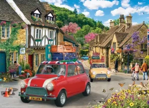 Mit dem Mini Cooper unterwegs