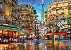 Es wird Abend in Paris